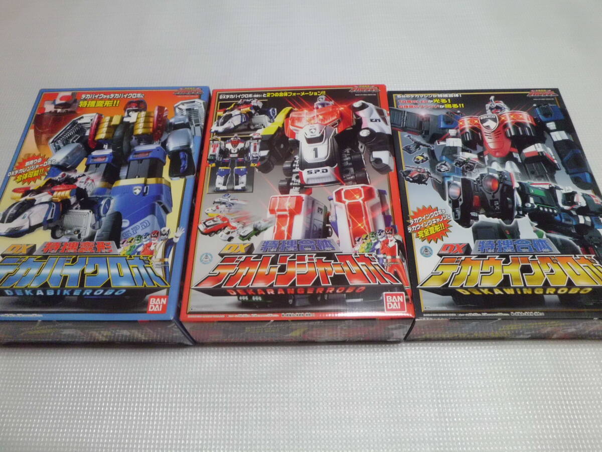 送料無料】戦隊ヒーロー ジャンク デカレンジャー デカウイングロボ
