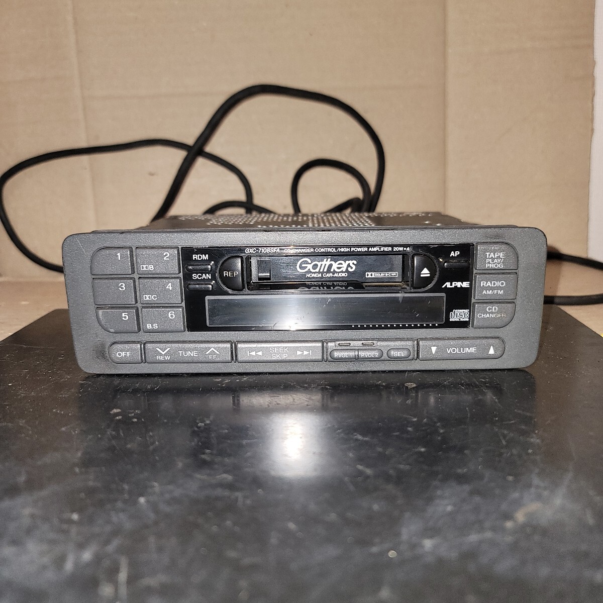 ホンダ 純正 Gathers HDDナビ DVD再生 MD VXH-071 MCV アルパイン の