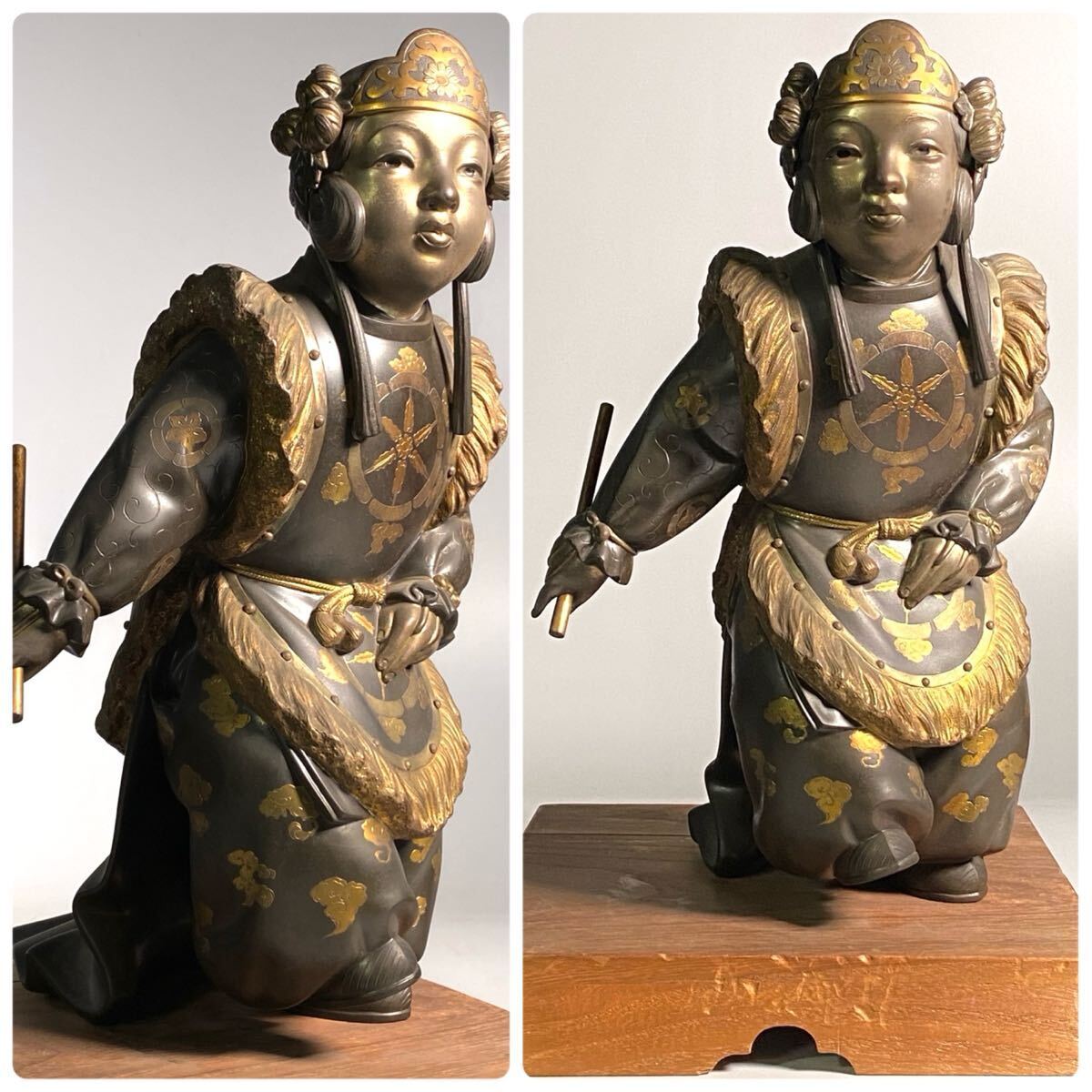 ◎佐藤忠良 ブロンズ彫刻像 女性像 / 少女 / 高さ39.5cm / 彫刻家 作品