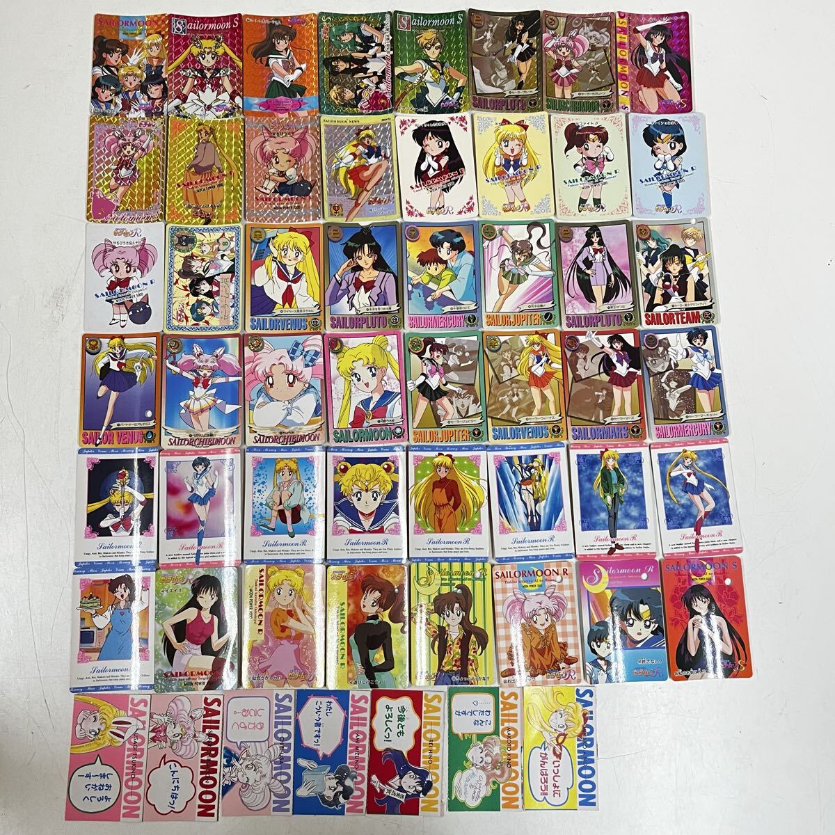 157 エイルとアン／ 美少女戦士セーラームーン 当時物 アマダ (カード