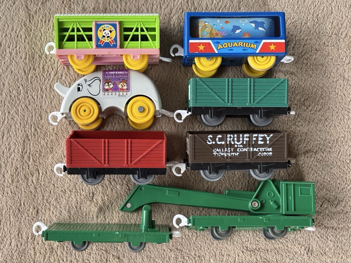 142）TOMIX きかんしゃトーマスシリーズ スクラフィー貨車セット