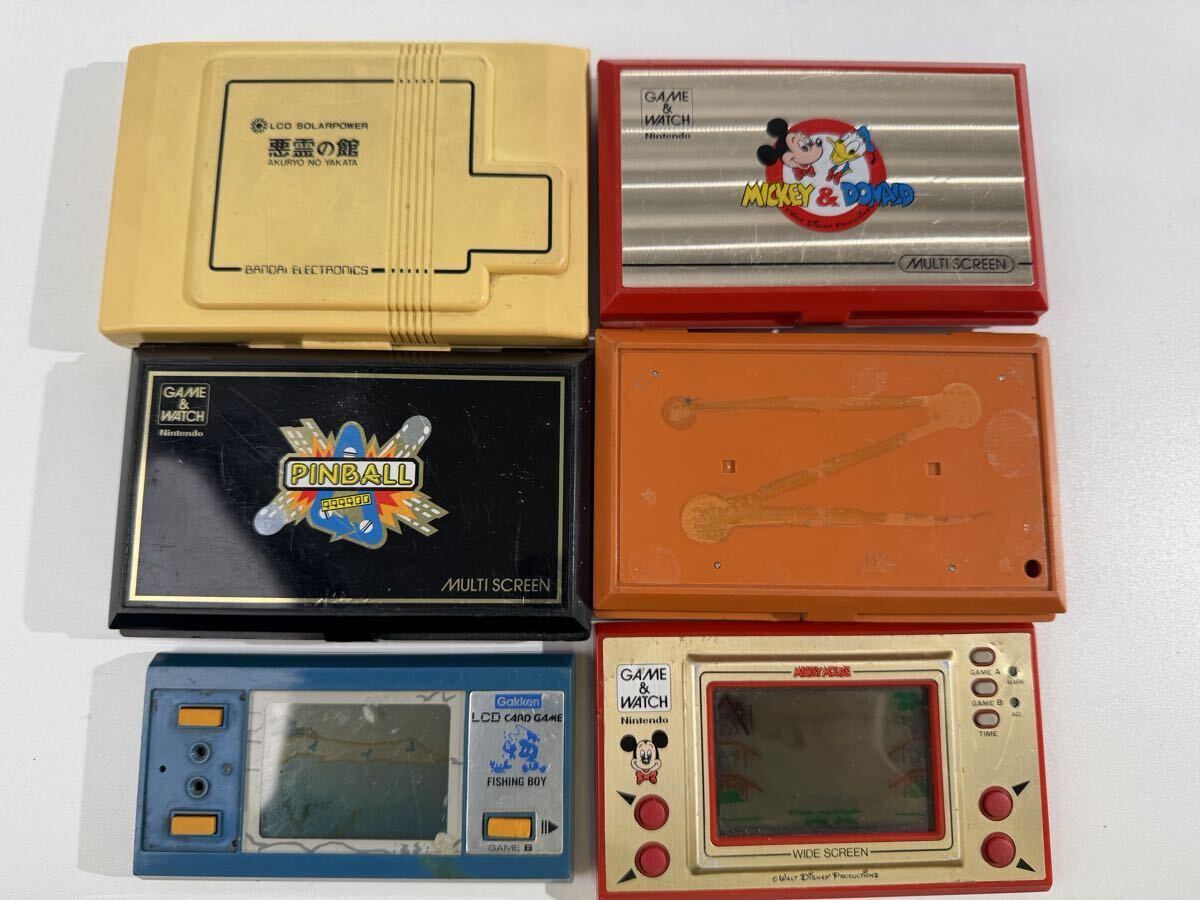 【動作確認済み★1981年】ゲームウォッチ　オクトパス　任天堂　Nintendo 名作 任天堂 Nintendo 1981 オクトパス OCTOPUS ゲームウォッチ LSI