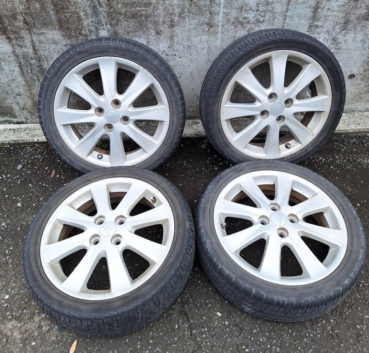 O】ダイハツ L175S ムーヴカスタム RS 純正 16インチ 4.5J +45 PCD 100