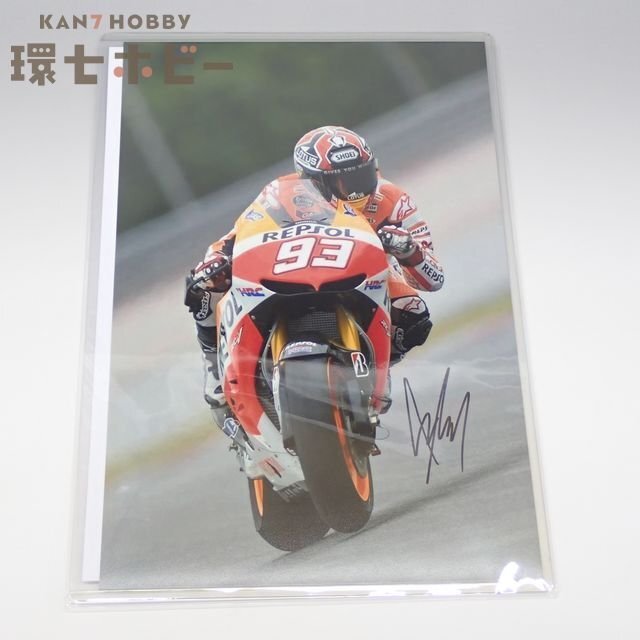 新品】マルク・マルケス 直筆サインフォト/写真 MotoGP Marc Marquezの