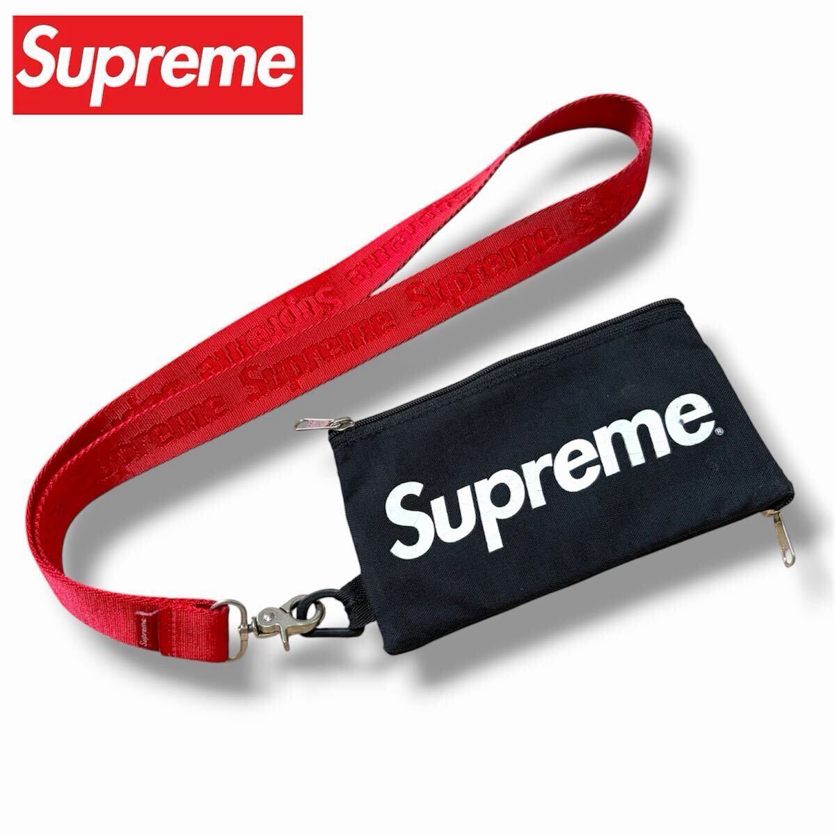 新品】☆非売品☆Supreme シュプリーム 3way ストラップ☆ネック