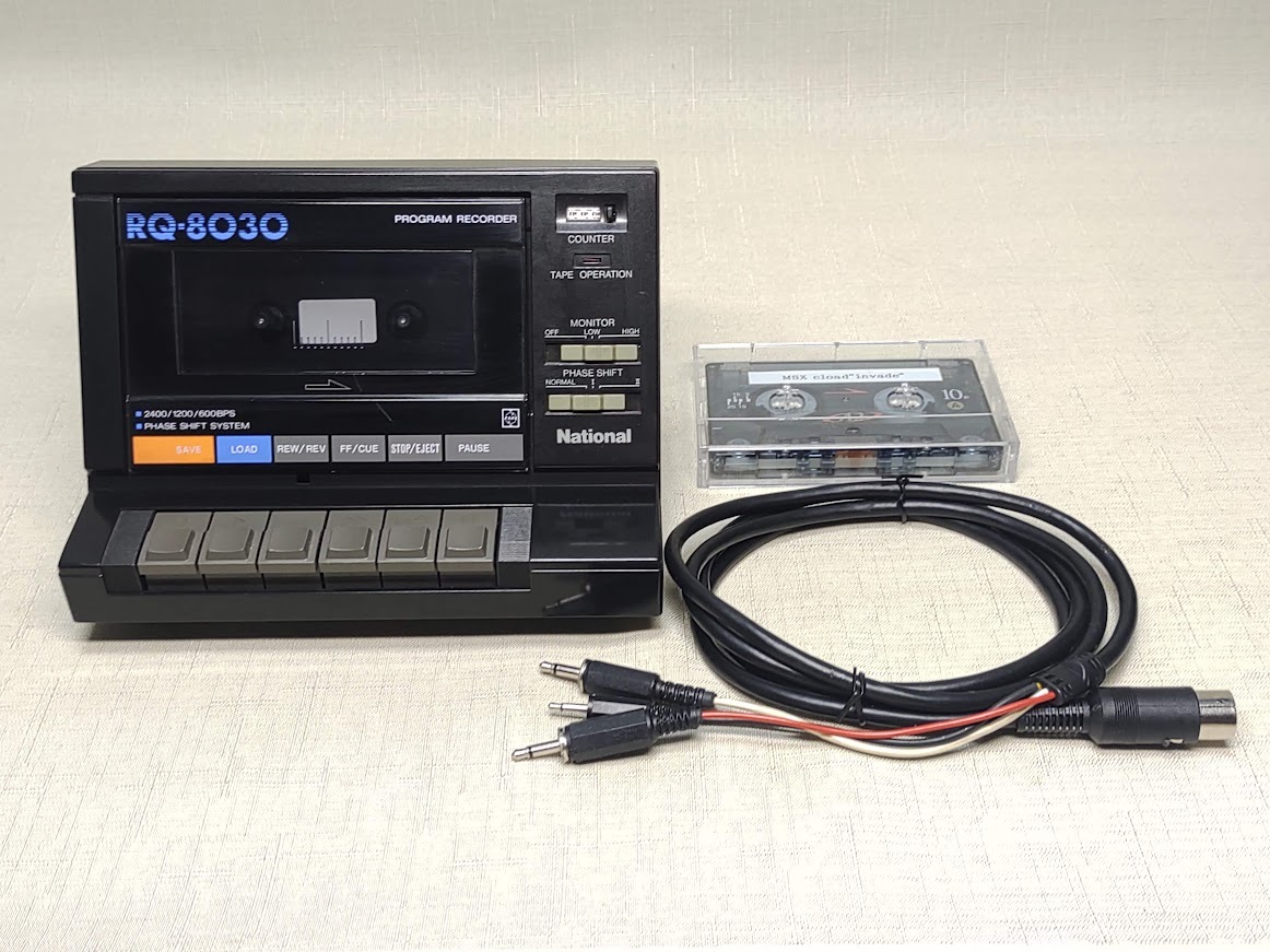 傷や汚れあり】◇昭和レトロ National/ナショナル RQ-8030 データ
