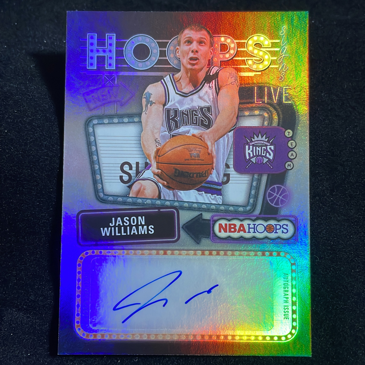 NBA ジェイソン・ウィリアムス JASON WILLIAMS AUTO 直書き サイン
