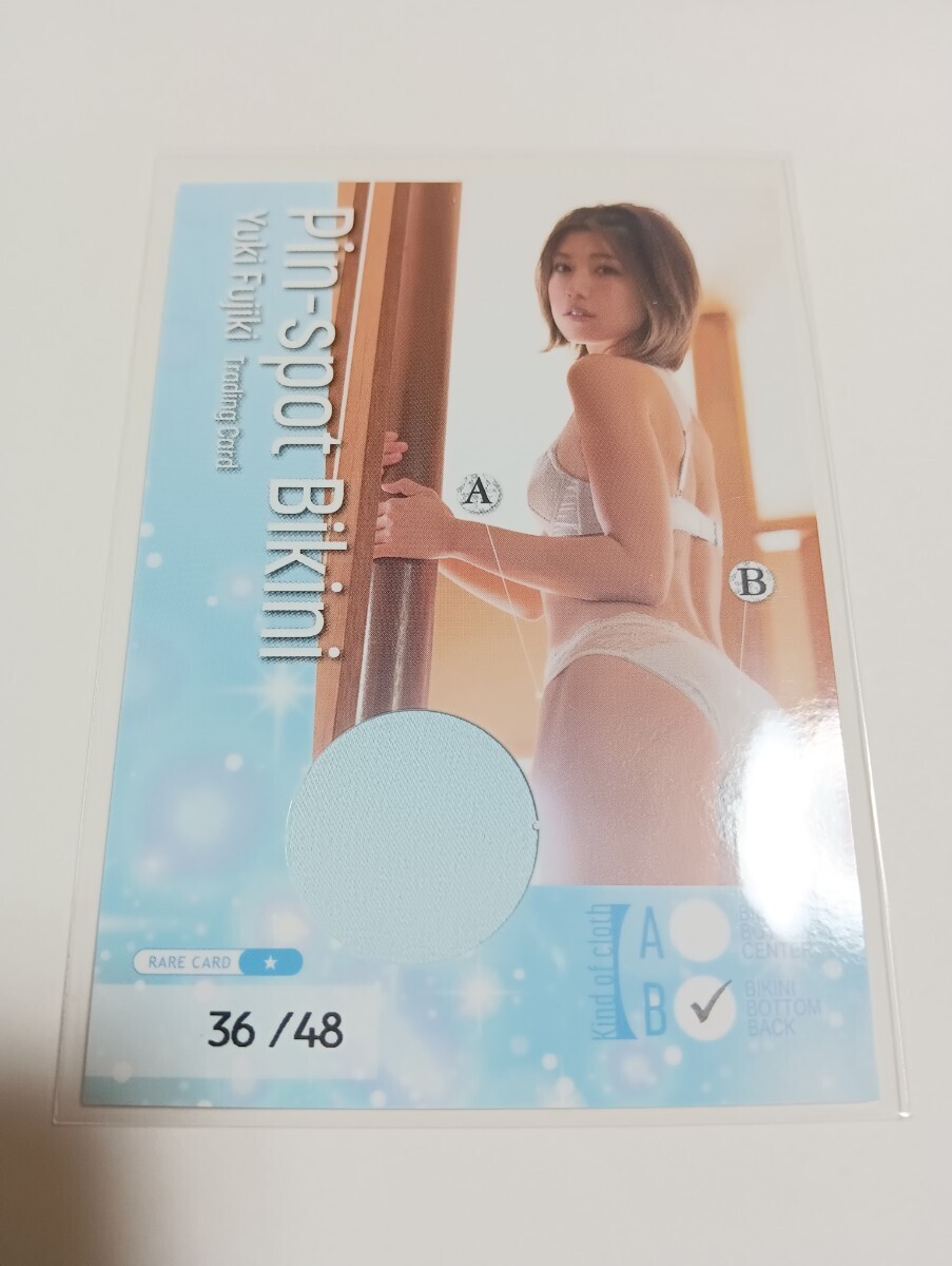 川村那月　ピンスポ　ビキニカード　1/2　激レア 川村那月 ファースト トレーディングカード ピンスポビキニカード PIN