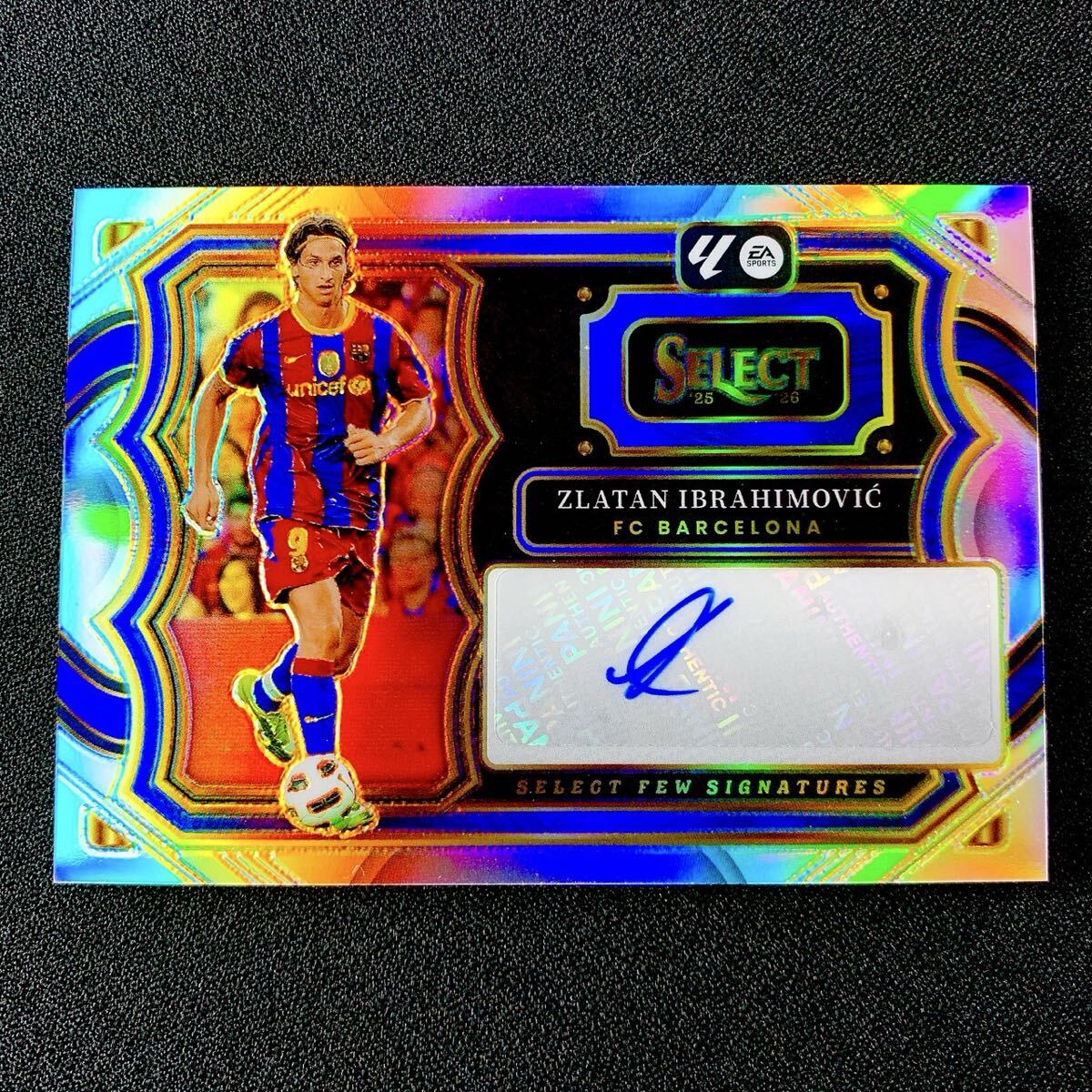 Futera Unique ZLATAN IBRAHIMOVIC ズラタン イブラヒモビッチ 24kt