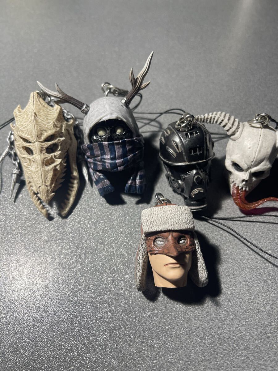 ドロヘドロ ヘッドマスコットコレクション フィギュアストラップ 3個