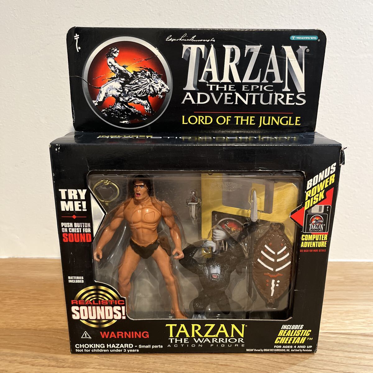 新品】MATTEL ディズニー ターザン TARZAN ブリスター入りフィギュア 5