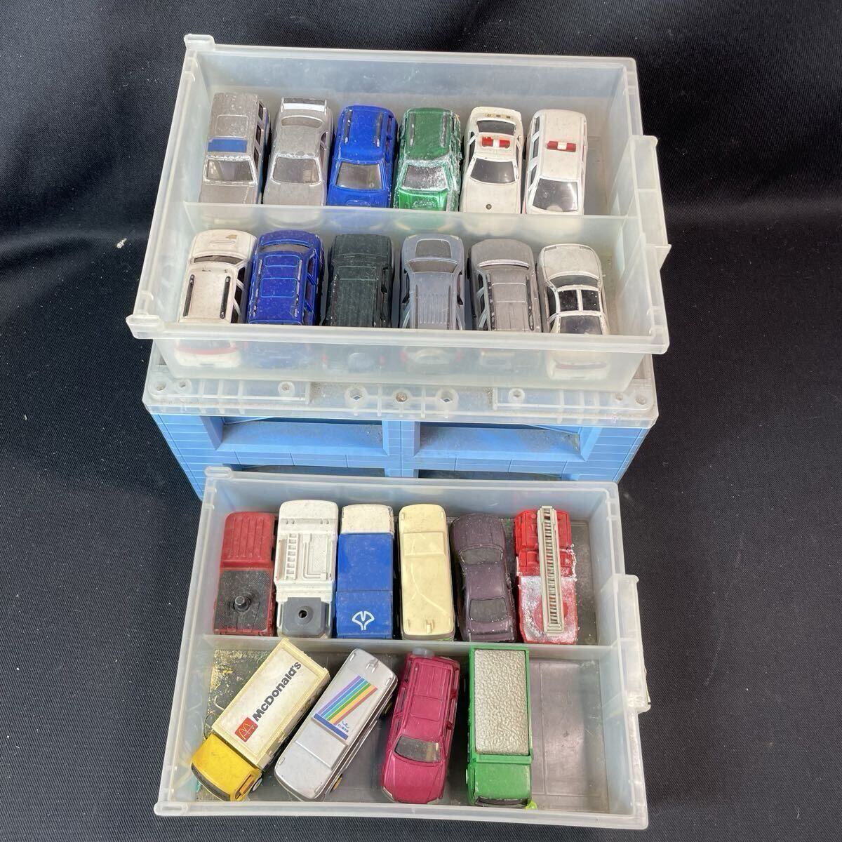 中古］TOMICA/トミカ パーキングケース（旧モデル）×2台セット【送料