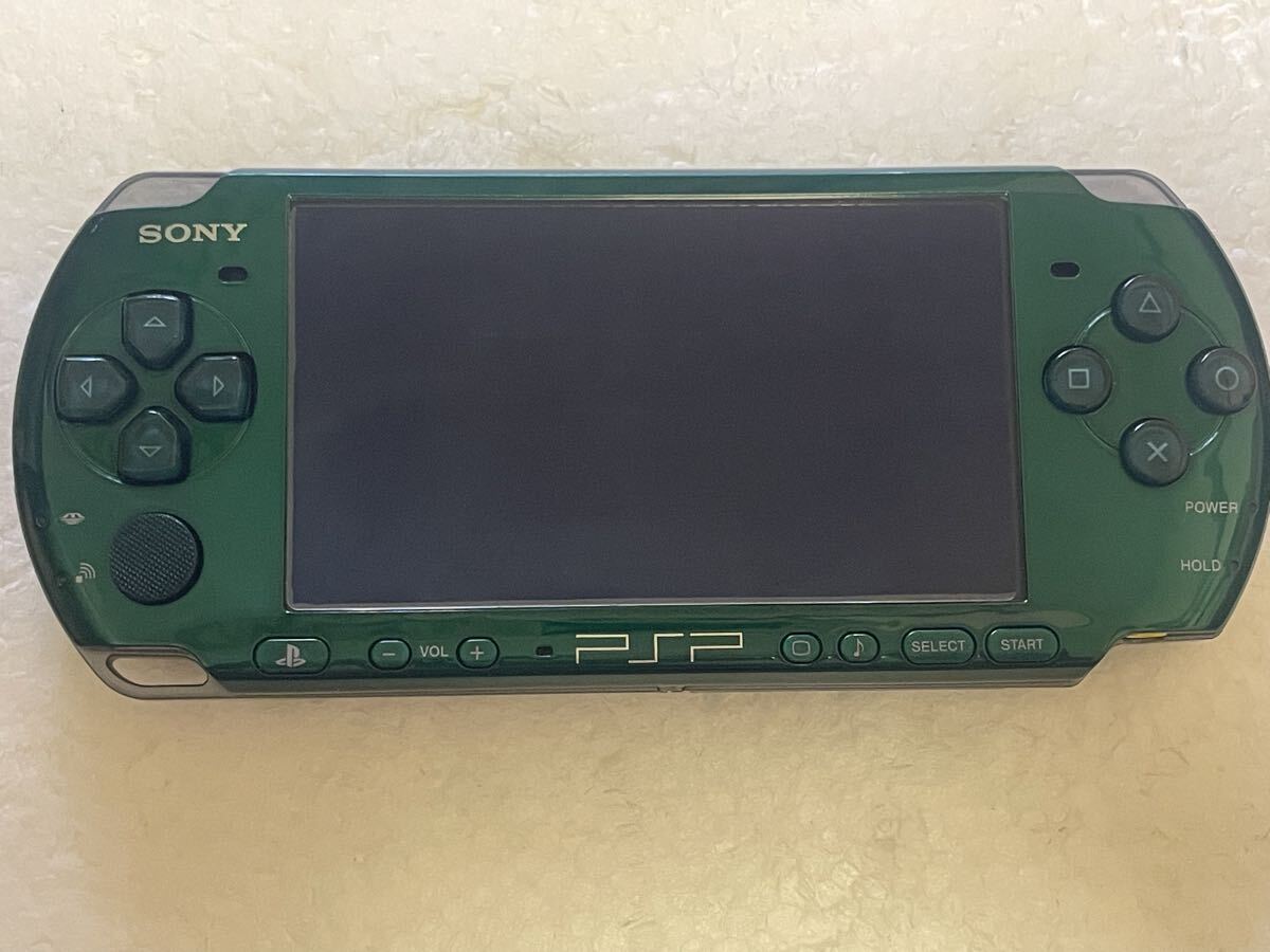 極美品 新品同様】 PSP 3000 本体 スピリティッド グリーン ソニー