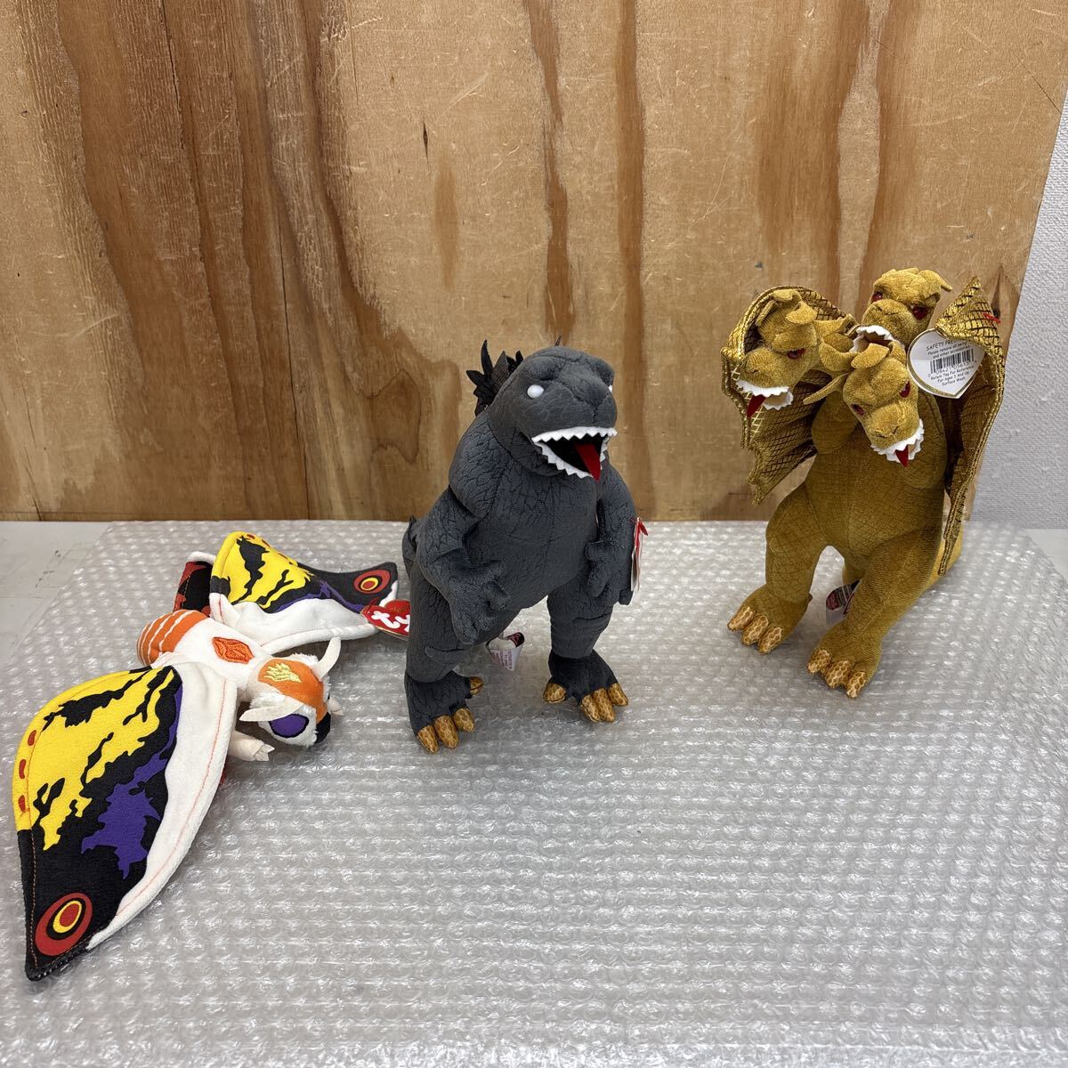 ロ ちびゴジラ マスコット ボールチェーン＆ちびギドラ（キングギドラ