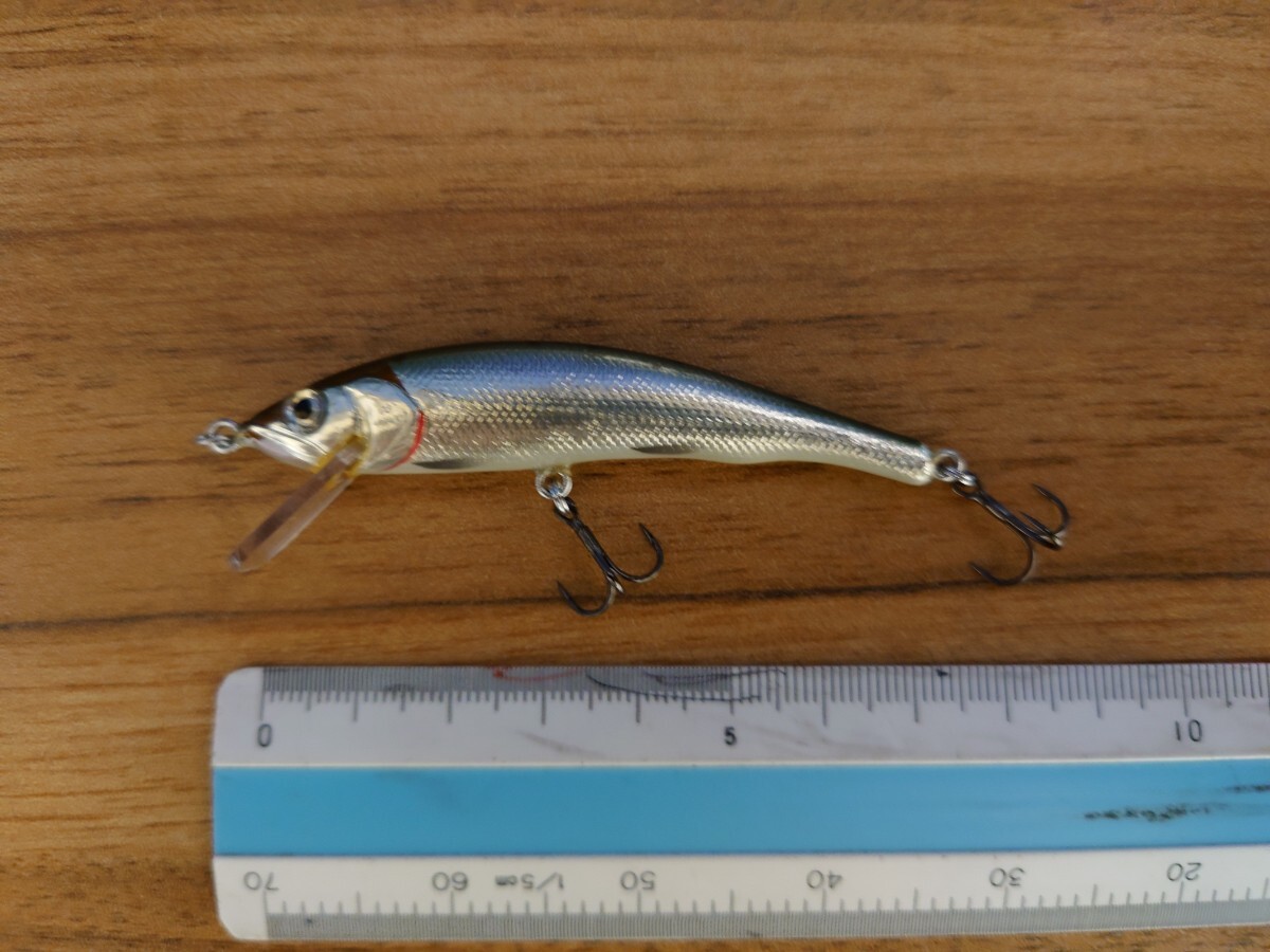 未使用】T.C.G Handmade Lures 55s No.17 ハンドメイドミノー アワビ