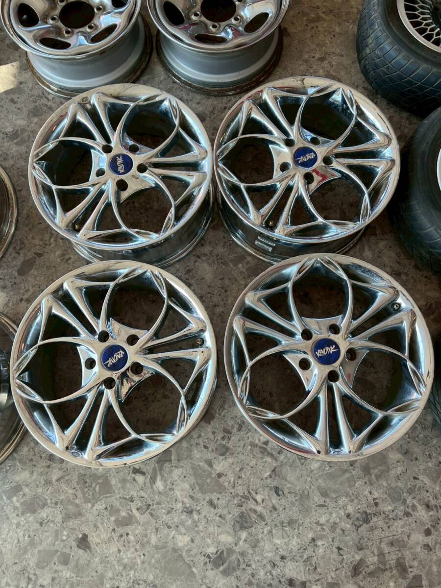 PW1960♪ホイールのみ!4本販売♪KAOTIK ケオティック セプター♪PCD127
