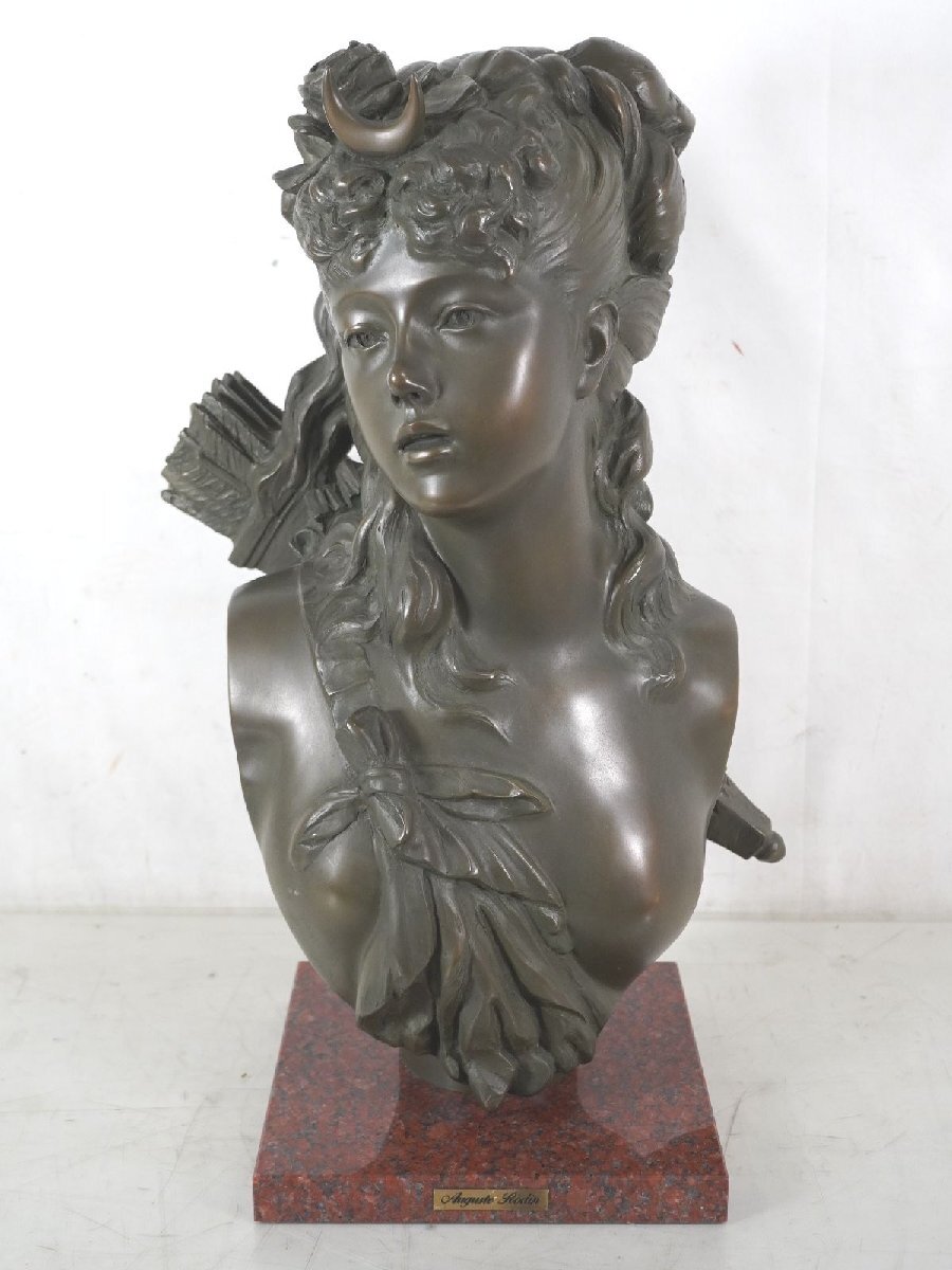 オーギュスト・ロダン 裸婦 トルソ 「Reproduction Muse Rodin 」刻印