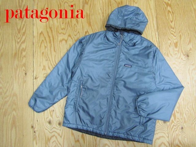 中古】キムタク着パタゴニアpatagoniaパフボールセーターLブルー格安の