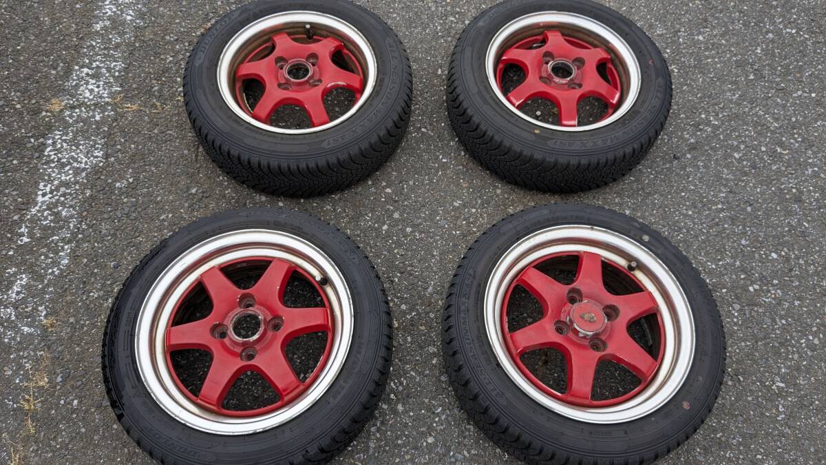 CRIMSON racing SPARCO NS-Ⅱ 14x6J+40 PCD100/4H レーシング スパルコ
