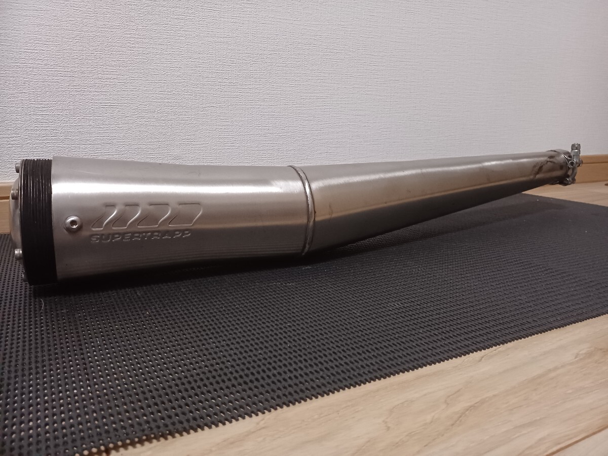 sr400 ショート スーパートラップマフラー フルエキ スパトラの落札