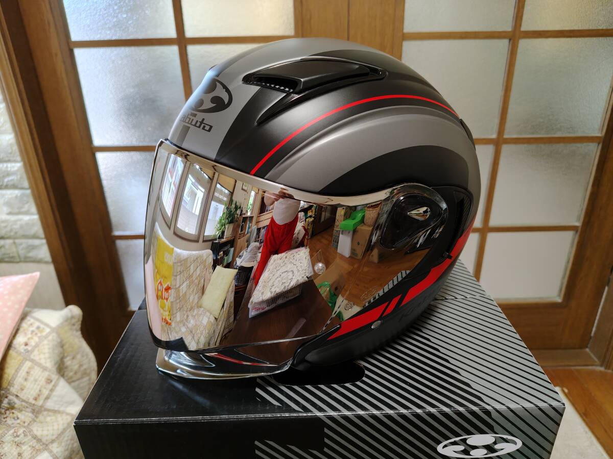 OGK kabuto FF-R3 ミラーシールド付きの落札情報詳細 - Yahoo
