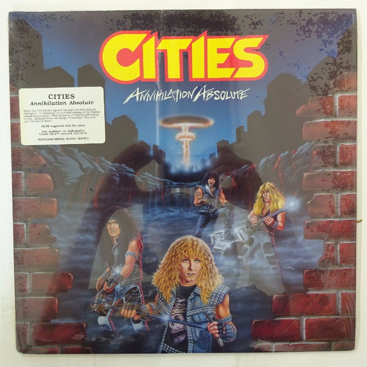 やや傷や汚れあり】616892064565;【CD】CITIES / ANNIHILATION