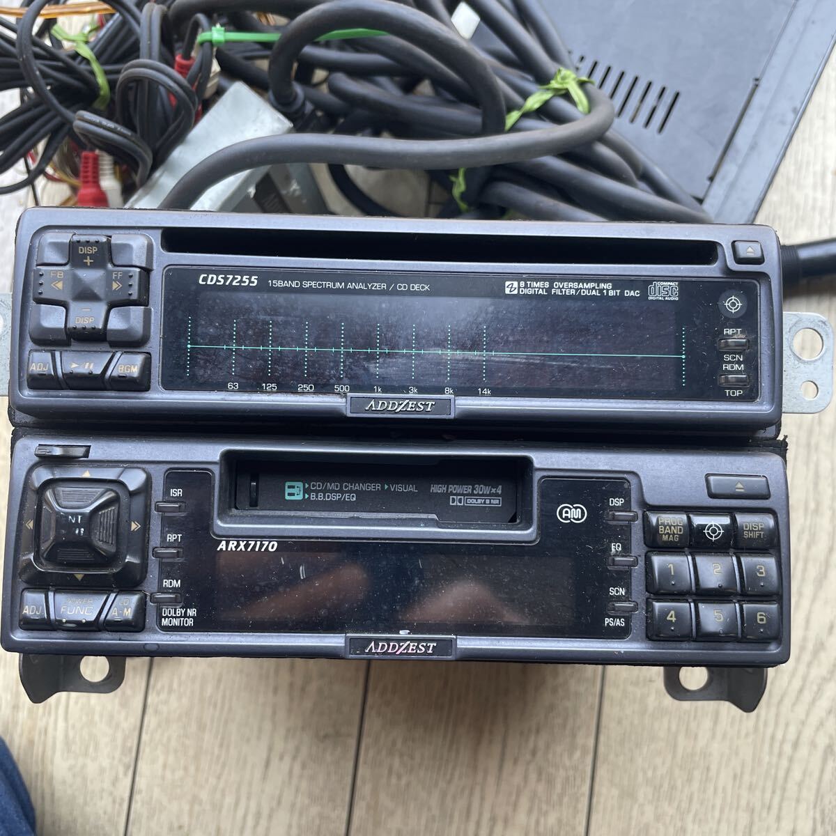 中古】/// ADDZEST BAY-303A CDS-300 カセット＆CD 旧車♪///の落札
