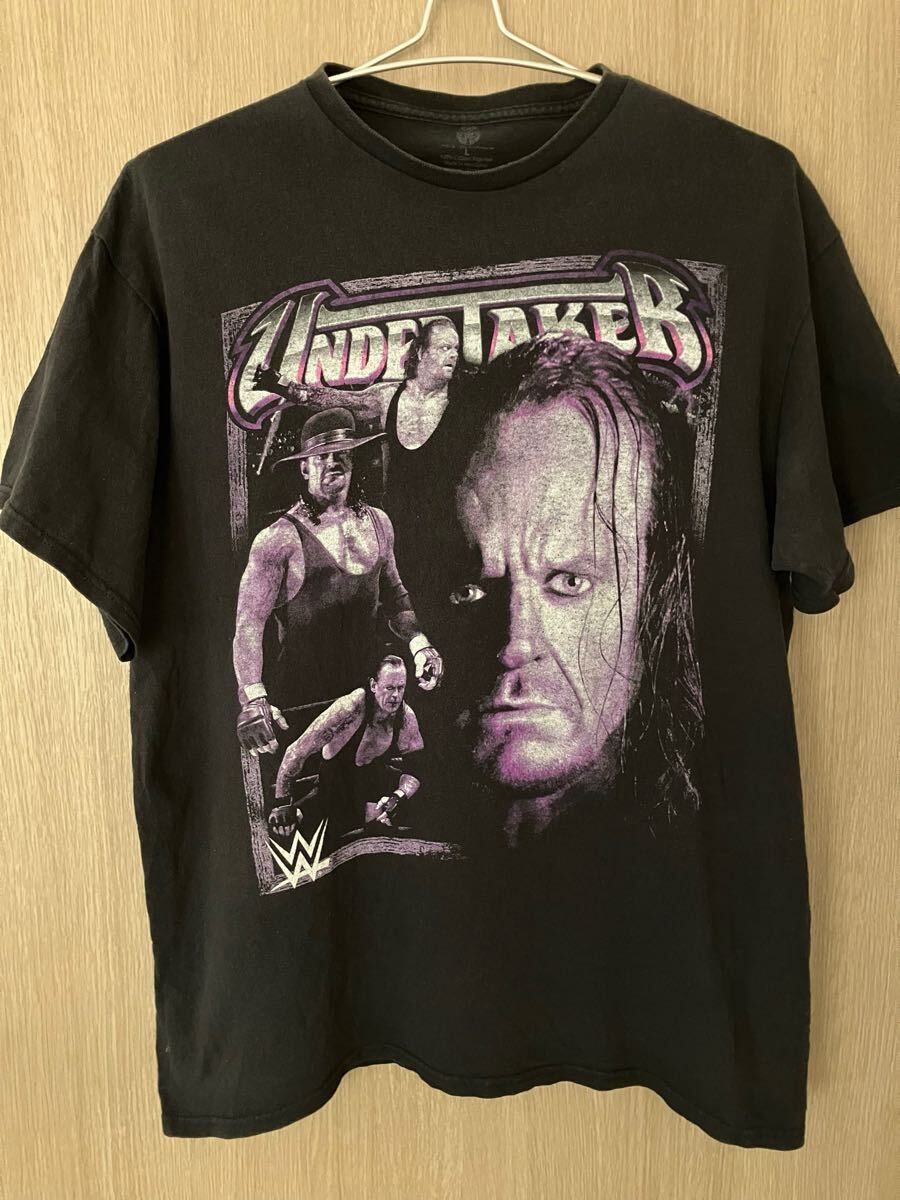 中古】WWF（WWE）アンダーテイカー '90's ビンテージ古着Tシャツ
