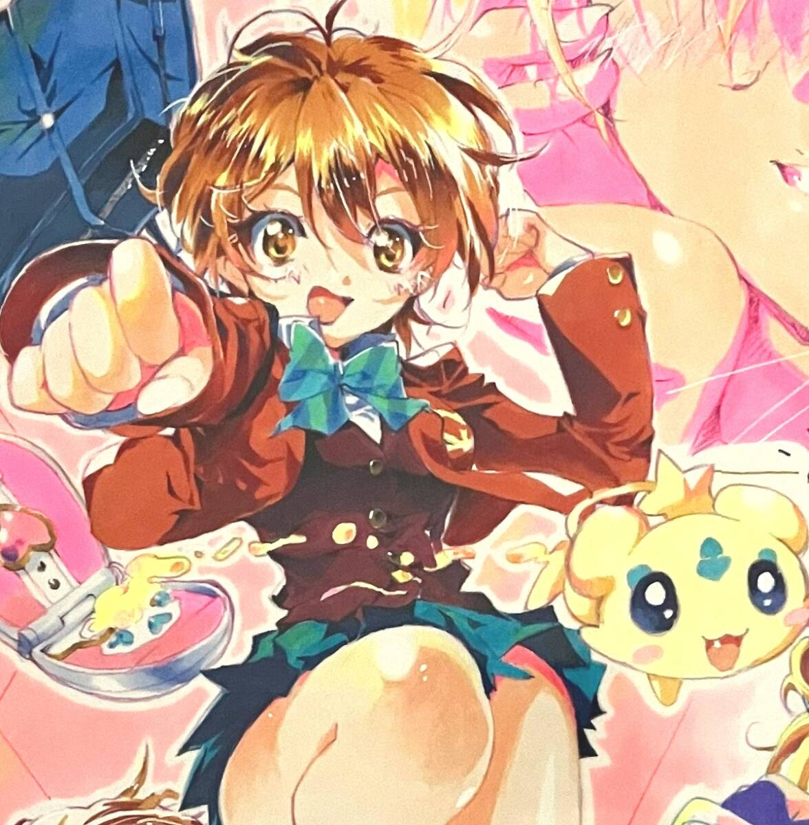 新品】◇同人手描きイラスト*ふたりはプリキュア*美墨なぎさ*キュア
