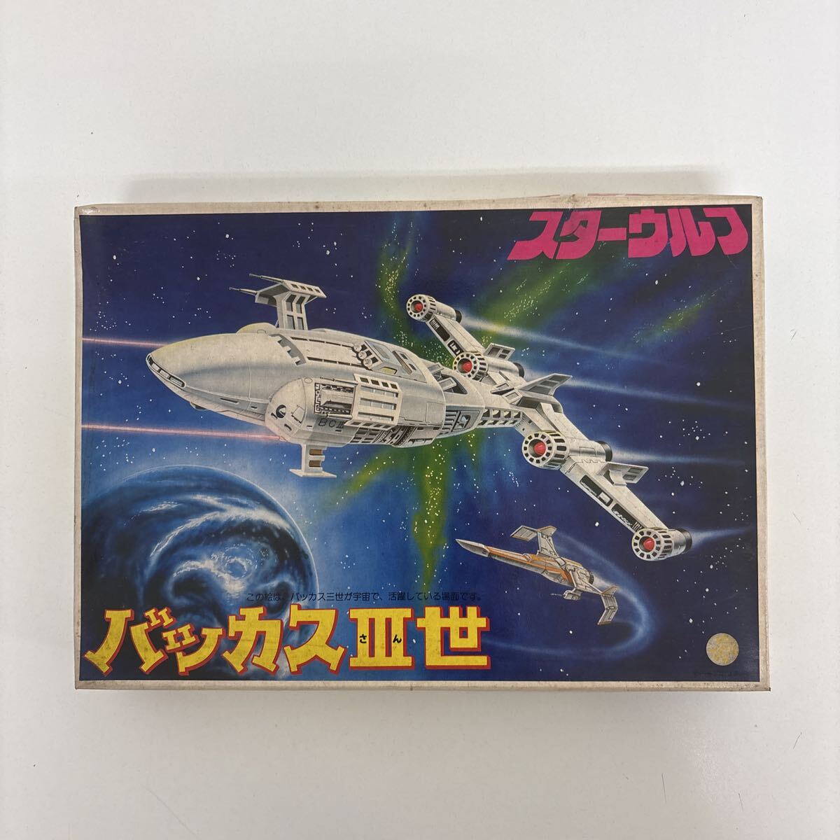 未使用品】バンダイ スターウルフ バッカスIII世 プラモデル ゼンマイ