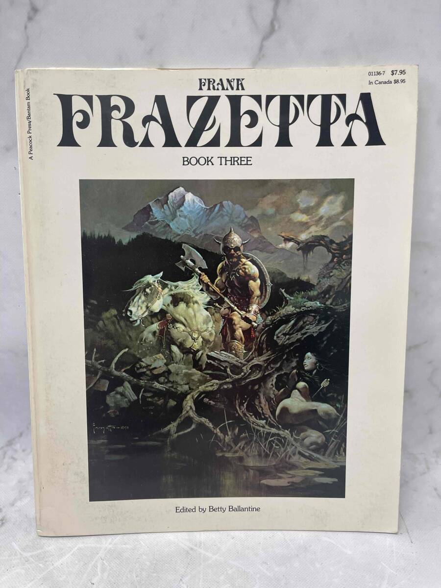 洋書】フランク・フラゼッタ 画集「Frank Frazetta Rough Work