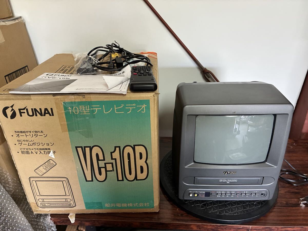 中古】FUNAI テレビデオ VC-N10F1 02年製 中古品の落札情報詳細