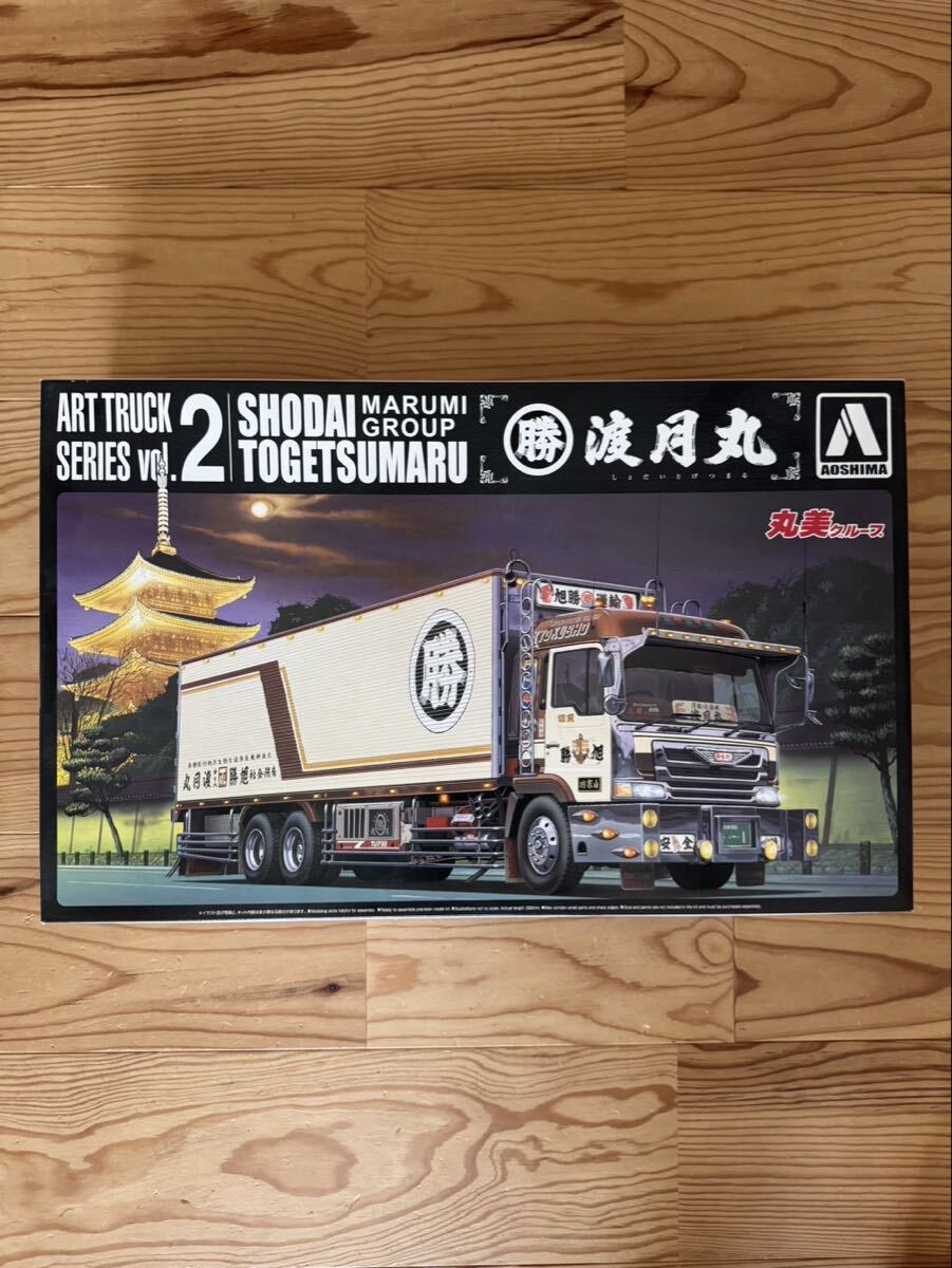 新品】アオシマ 大型デコトラ トレーラー 龍勢 グレート 1/32 アート
