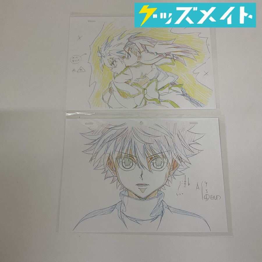 ☆◇ HUNTER×HUNTER 複製原画 クラピカ 冨樫義博サイン入り ◇MHD9633