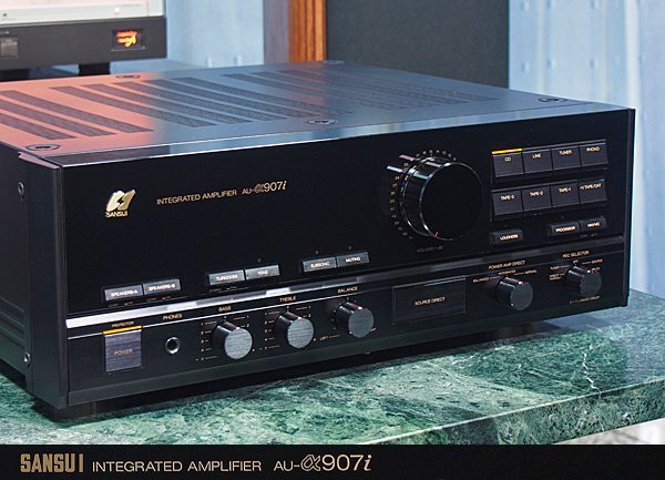 ☆SansuiサンスイAU-D607F名機80年代プリメインアンプ75W+75W(8Ω)音
