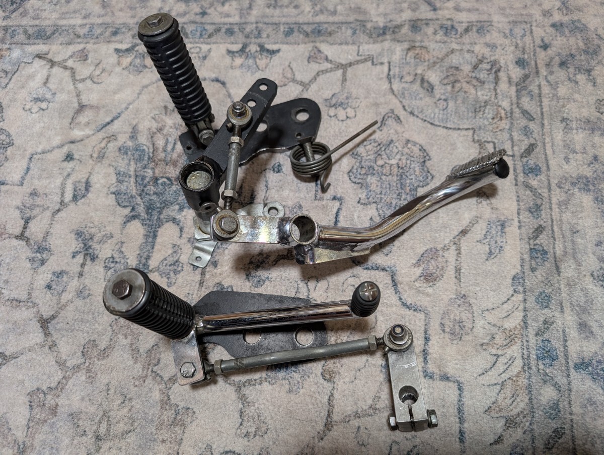 1円スタート】ブルックランズ リア アルミ フェンダー SR400 SR500 の