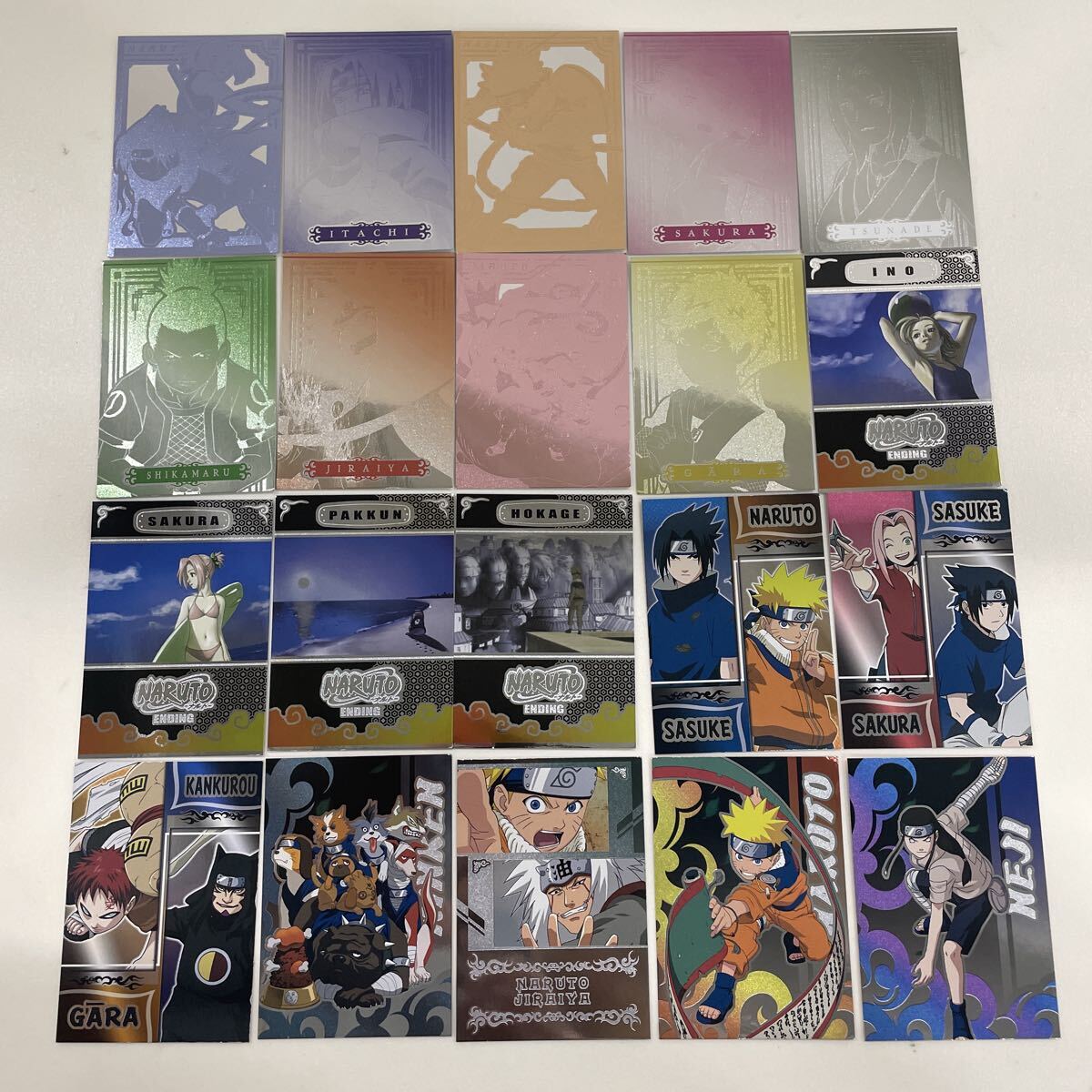 ぬ10 ナルト NARUTO エッチングカード カード トレカ まとめ うちは