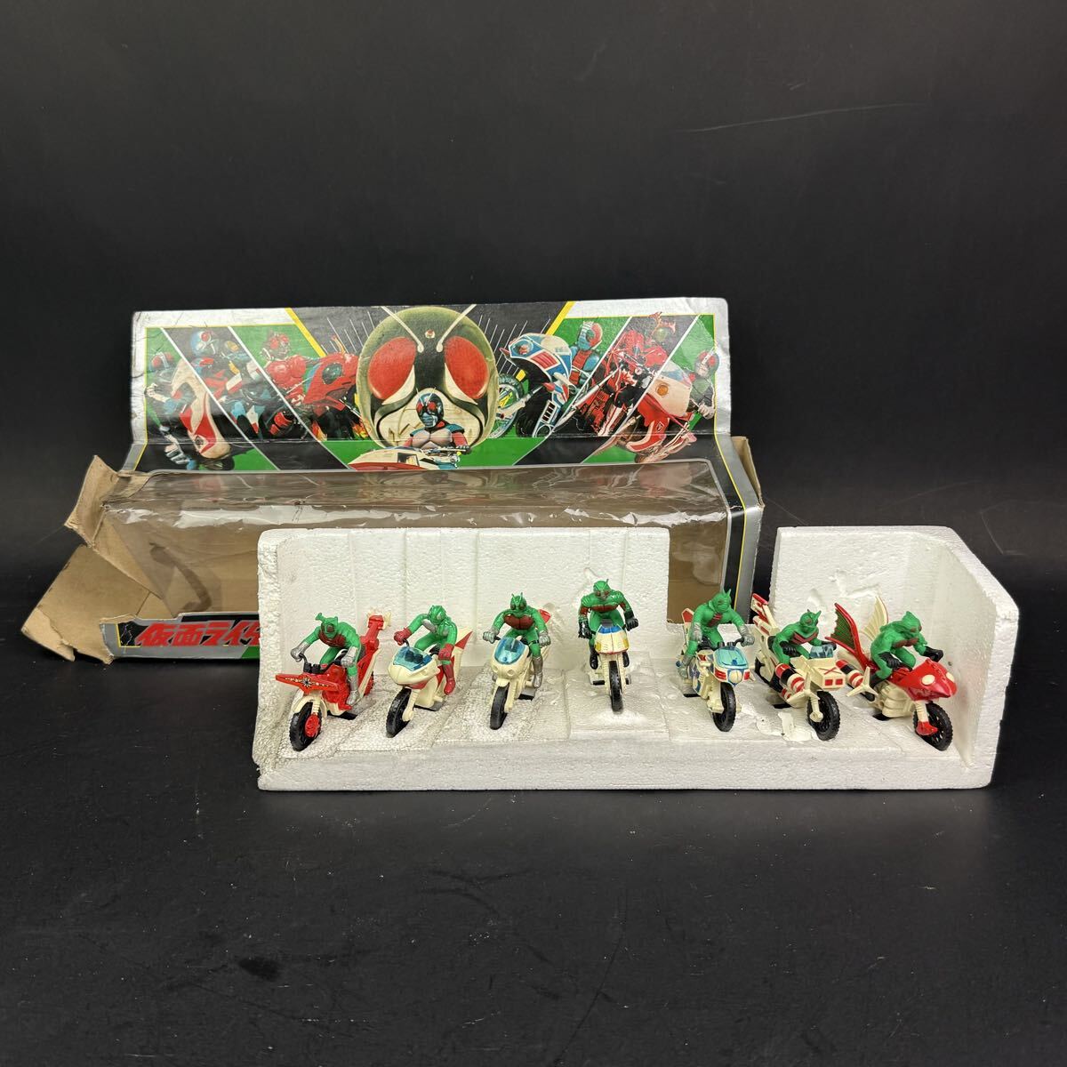 ポピー 仮面ライダー スーパーライダーセット ※不足ありの落札情報詳細