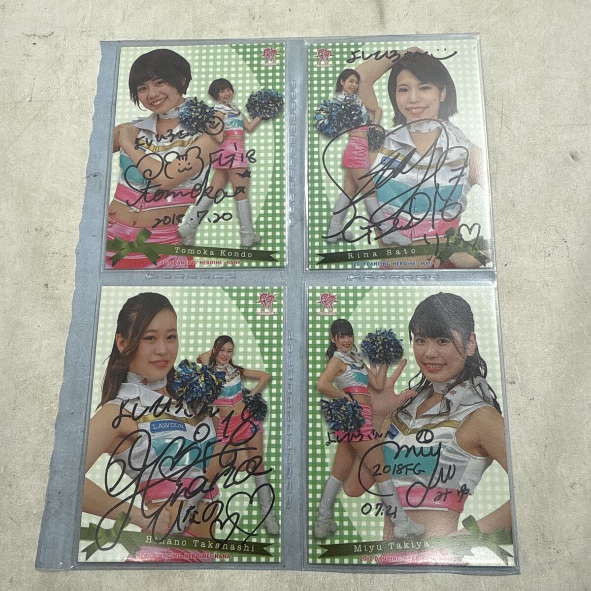 目立った傷や汚れなし】【美品】近藤里奈『きゅん』DVD特典 サイン入り
