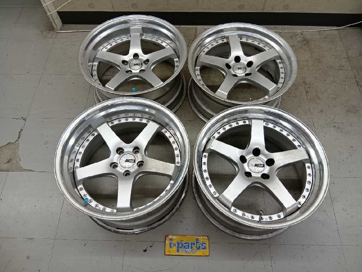 中古】SSR プロフェッサー MS1 19インチ アルミホイール 4本セット