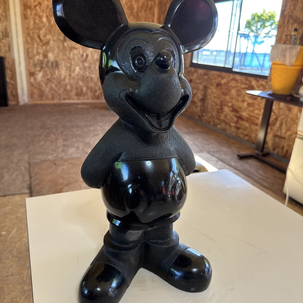 3つまとめて ディズニー ミッキー ミニー ドナルド 陶器製 置物