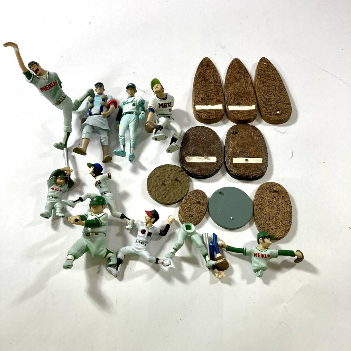 新品】ドカベン！水島新司◇野球群像フィギュア8体の落札情報詳細