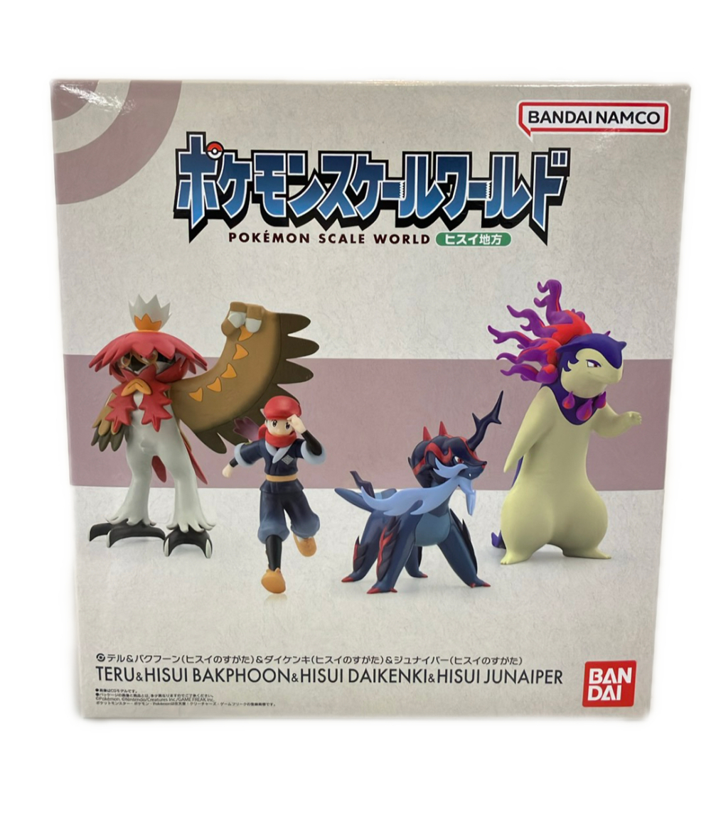 ポケモン スタイルフィギュア ジュナイパー ガオガエン アシレーヌ