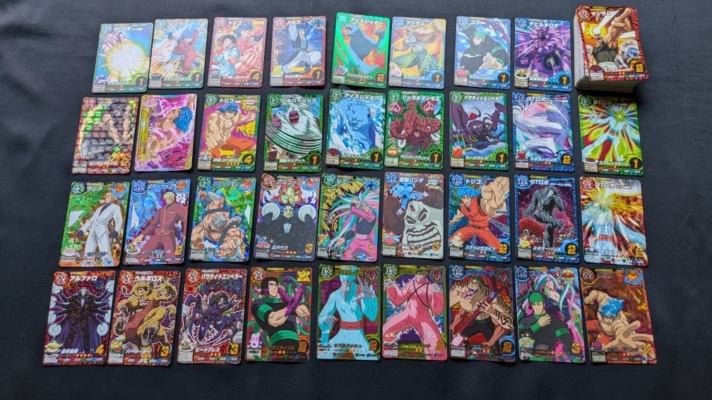トリコ イタダキマスター 爆狩ジャングルメ!! カード キラ 三ツ星レア