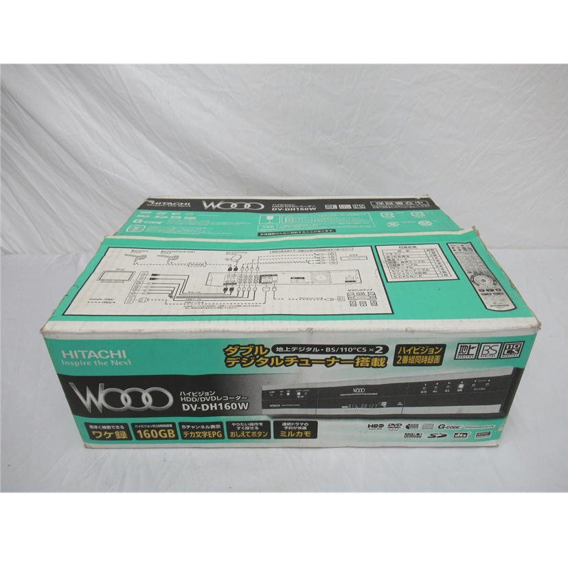 ジャンク扱い 日立 HITACHI WOOO HDD/DVDレコーダー DV-DH1000S/DV