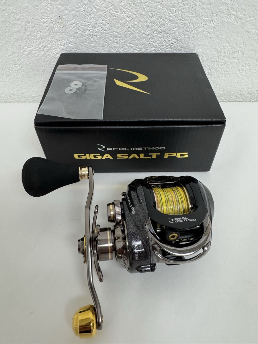 Real Method ベイトリール　ギガソルトHG＆PGセット TAKAMIYA（タカミヤ） 「REAL METHOD（リアルメソッド） GIGA SALT PG