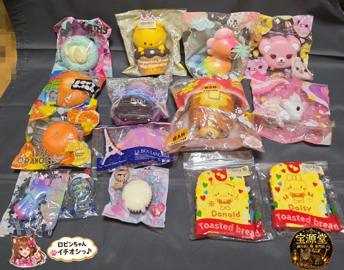 新品】ディズニー パン スクイーズ 【まとめ売り】の落札情報詳細