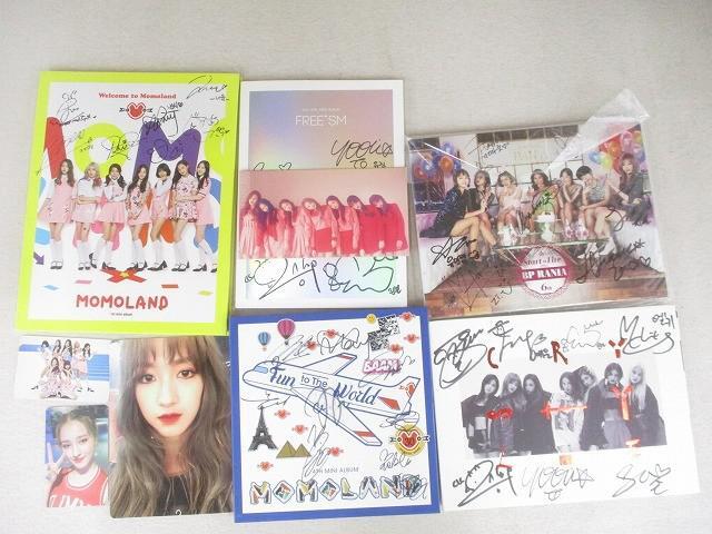 ナンシー☆直筆サイン入り写真☆MOMOLAND／K-POP☆彡の落札情報詳細