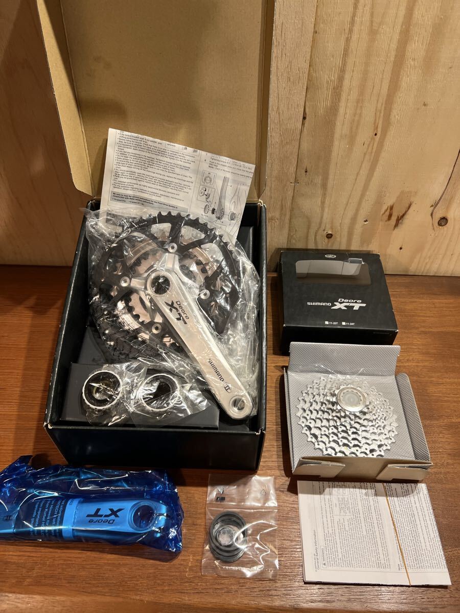 シマノ DEORE XT FC-M750 170mm 46×34×24 9速用の落札情報詳細 - Yahoo