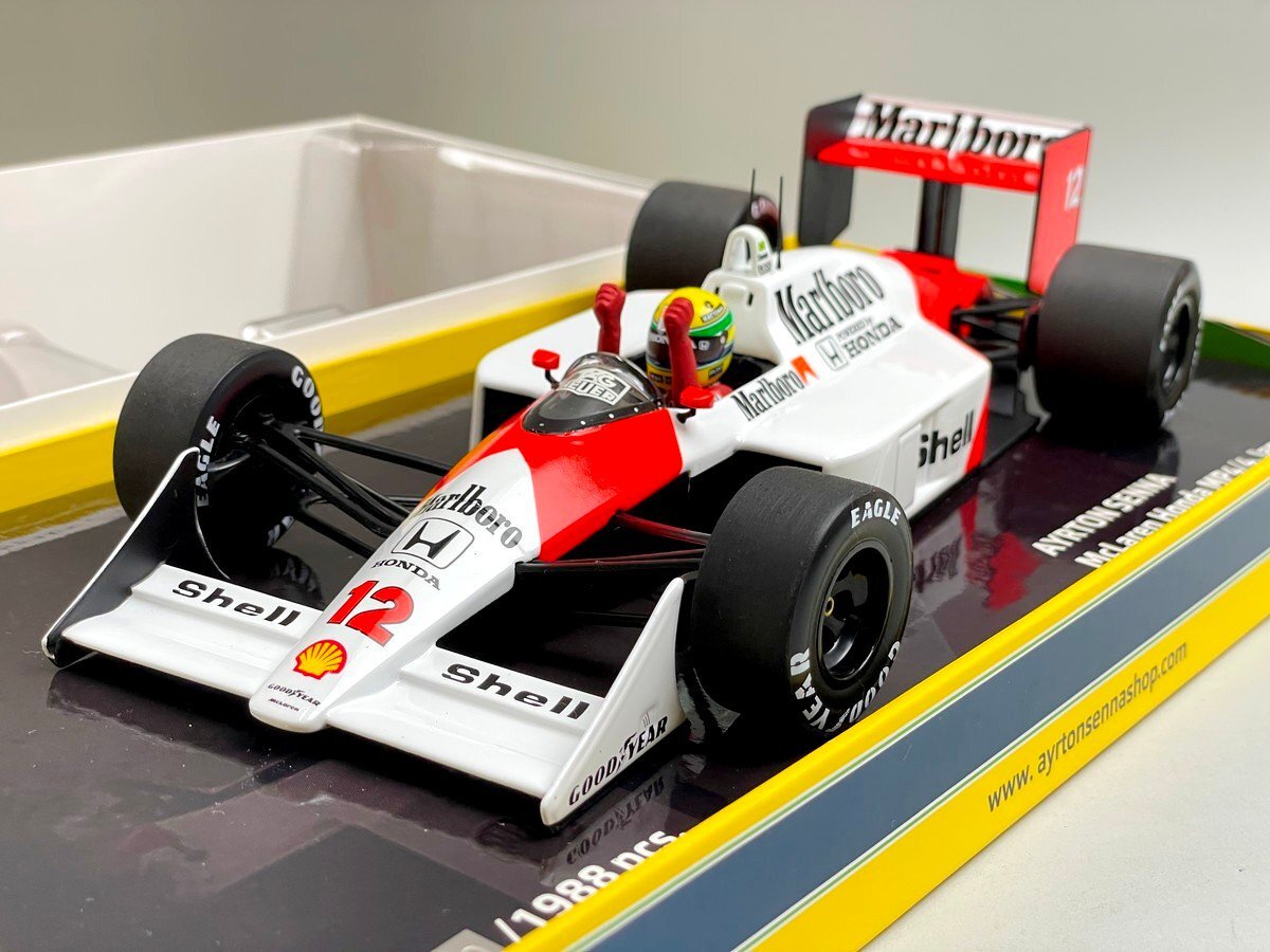 未組立 京商 1/10 マクラーレン・ホンダ MP4/5B 電動RC F1レーサー KIT